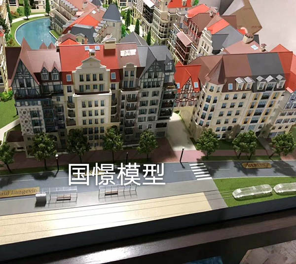 多伦县建筑模型